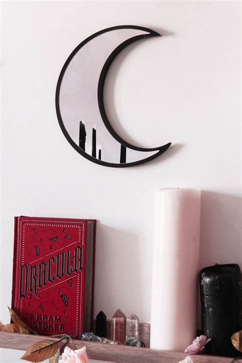 Crescent Moon Wall Mirror – DeadRockers | Mirror wall, Mirror, Home ...