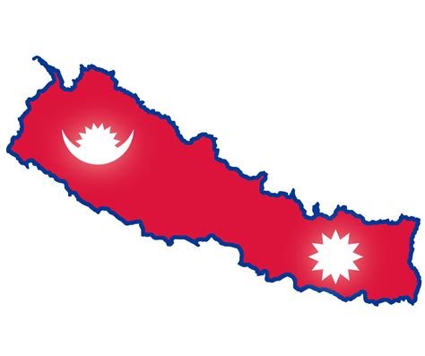 Map of Nepal | Clipart Nepal