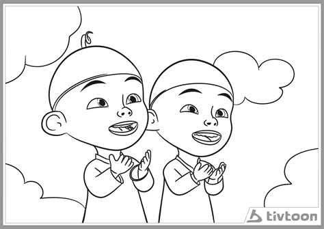 Upin & Ipin Coloring Pages - Coloring Nation