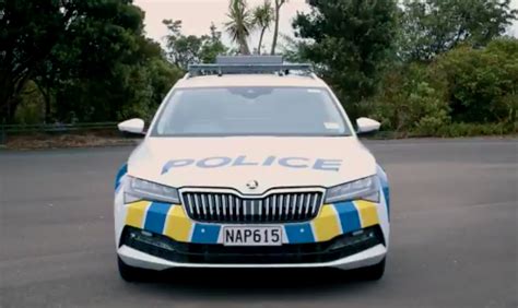 Skoda police car makes debut – Autotalk