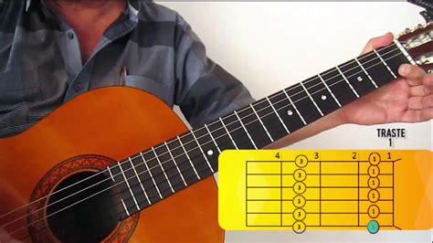 Curso de guitarra fácil Principiantes LECCIÓN UNO Parte 2 - YouTube