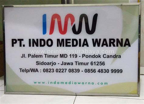 ADVERTISING » PAPAN NAMA » ANEKA PAPAN NAMA CUSTOM • DIGITAL PRINTING SURABAYA, PERCETAKAN ...