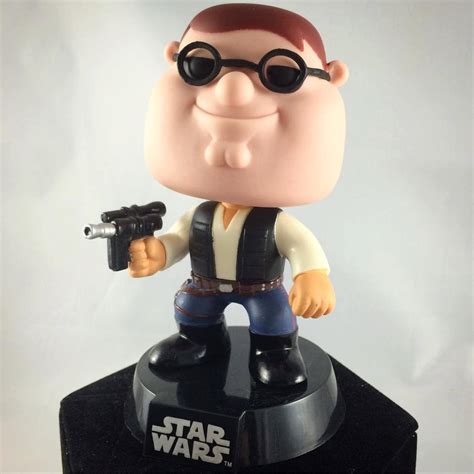 Custom Peter Griffin Star Wars Funko Pop Han by SteamPopCustoms