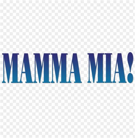 Free download | HD PNG mamma mia logo PNG transparent with Clear Background ID 119155 | TOPpng