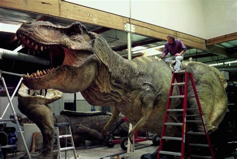 Image - Jurassic Park III - T. rex animatronic BTS - 00001.png ...