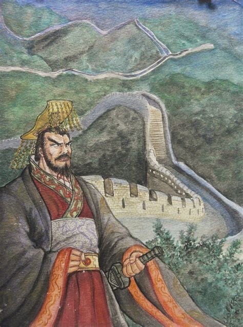 Emperor Qin and The Great Wall by VinceArt on DeviantArt