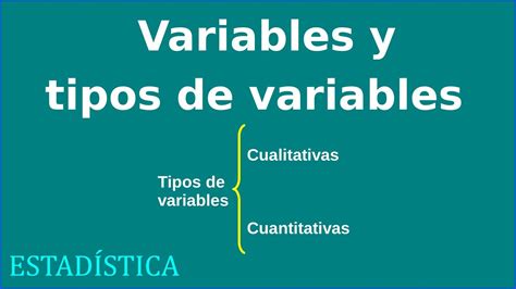 Que Es Variable Y Tipos De Variable - Image to u