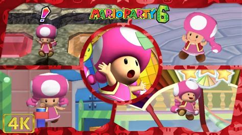 All Minigames (Toadette gameplay) | Mario Party 6 ⁴ᴷ - YouTube