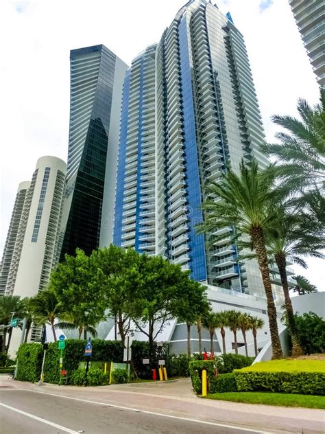 Miami, United States of America - November 30, 2019: Street with Famous ...