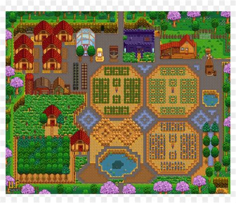 My Farm Design - Stardew Valley Junimo Hut Layout, HD Png Download ...