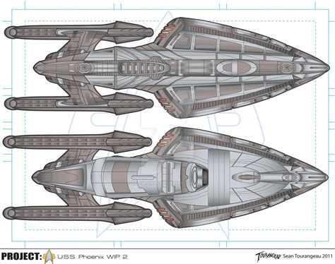 USS PHOENIX WIP2 Commission by stourangeau on DeviantArt