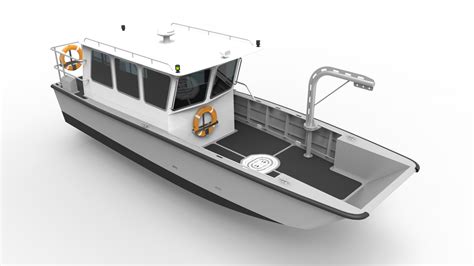 Aluminum boat building business ~ K design boat