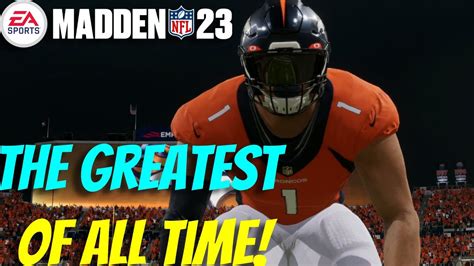 Madden 23 CB Career Mode: The Start of The Greatest Career OF ALL TIME! - YouTube