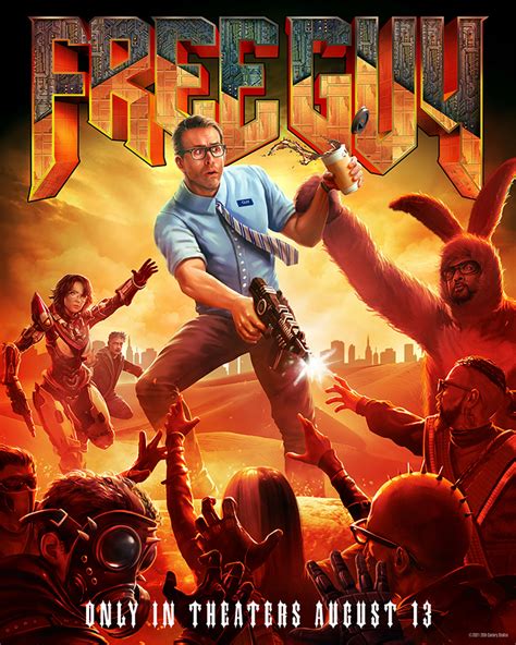 'Free Guy' Posters Re-Create Your Favorite Video Game Covers With Ryan ...