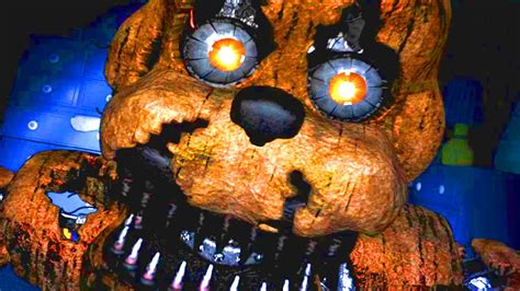 Five Nights at Freddy's 4: NIGHTMARE FREDDY JUMPSCARE - YouTube