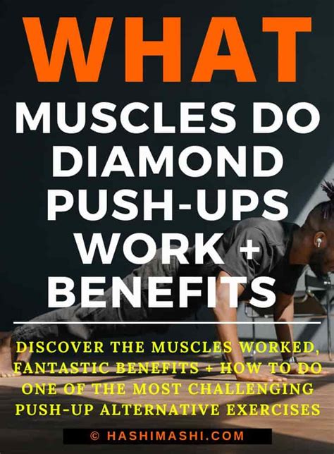 Diamond Push-Ups Muscles Worked: Benefits + How-To Master