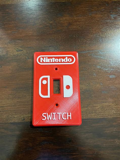 Nintendo Switch Light Switch Plate - Etsy