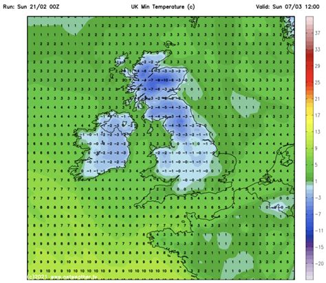 UK snow forecast: Chart turns BLUE as 48-hour Arctic freeze set to strike - new maps | Weather ...