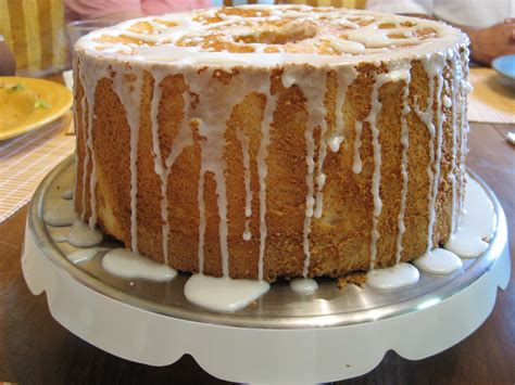Angel Food Cake | Angel Food Cake with Lemon Glaze | Kimberly Vardeman ...