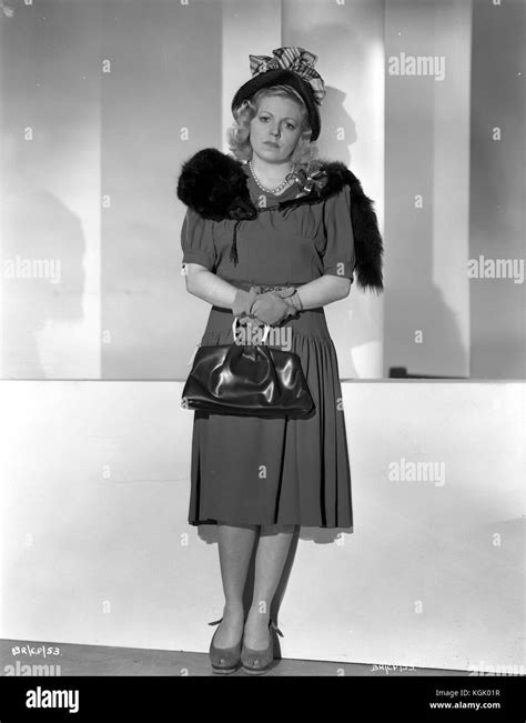 Brighton Rock (1947) , Hermione Baddeley Date: 1947 Stock Photo - Alamy