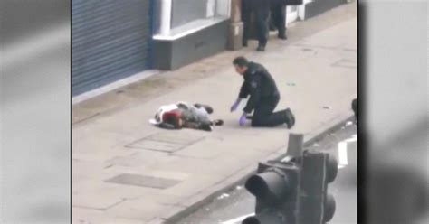 Video shows aftermath of deadly London stabbing attack - CBS News