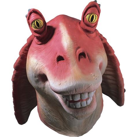 Star Wars Jar Jar Binks Costume Mask Child - Walmart.com - Walmart.com