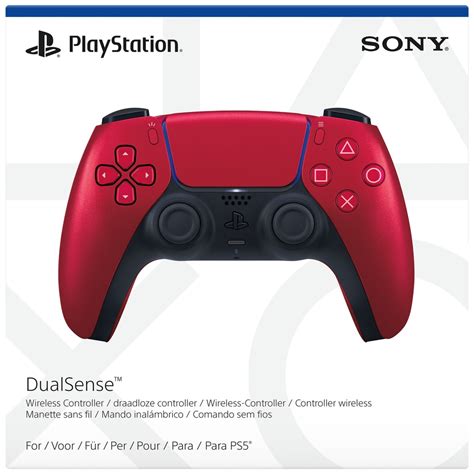 PlayStation 5 DualSense Wireless Controller Metallic Red | Smyths Toys Ireland