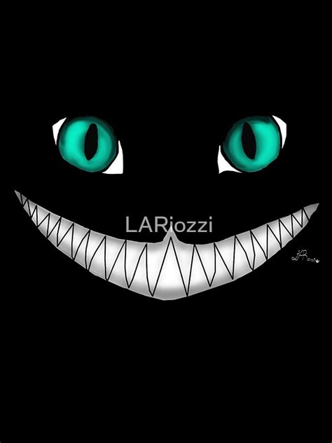 "Cheshire Cat: Smile" Stickers by LARiozzi | Redbubble