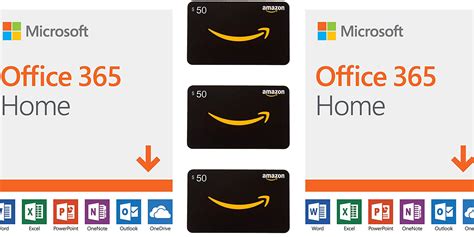 Score a year of Office 365 Home for Mac/PC with a $50 Amazon Gift Card ...