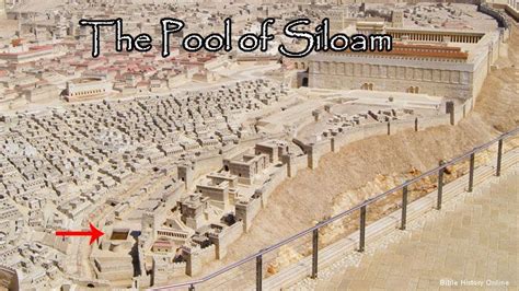 Pool of Siloam | The Pool of Siloam - First Century Jerusalem - Bible ...