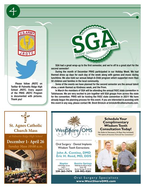 Palmetto Ridge High School Newsletter by Academy Publishing, Inc. - Issuu