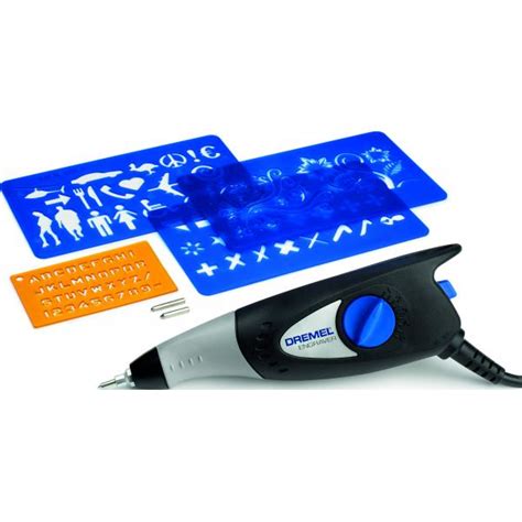 DREMEL F0130290JJ 290-3 - 35W Engraver with stencils and accessories ...