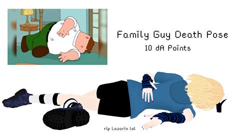 [MMD P2U] Family Guy Death Pose [10 points] by AdriMMD on DeviantArt