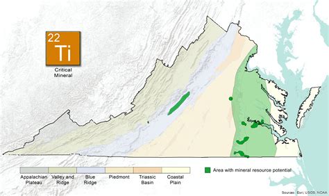 Virginia Energy - Geology and Mineral Resources - Titanium