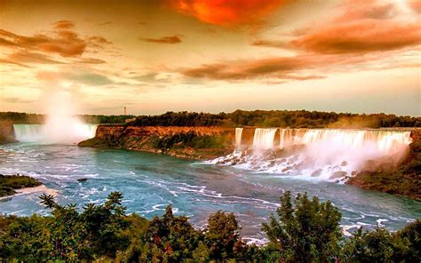 Download Waterfall Canada Nature Niagara Falls Wallpaper