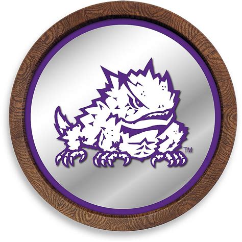 The Fan-Brand Texas Christian University Mascot Faux Barrel Top ...