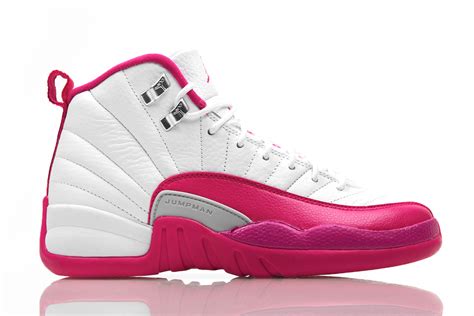 Air Jordan 12 GS White Dynamic Pink Release Date - Sneaker Bar Detroit