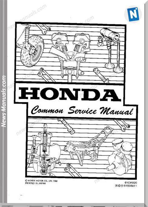 Honda Common Service Manual 1