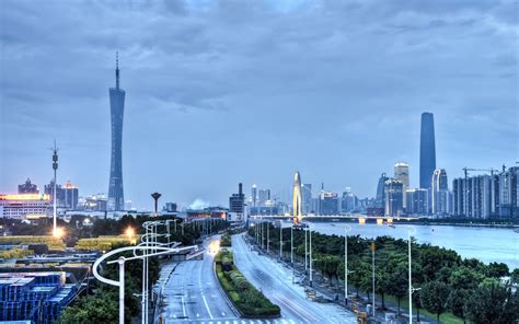 Download Canton Tower China Man Made Guangzhou HD Wallpaper