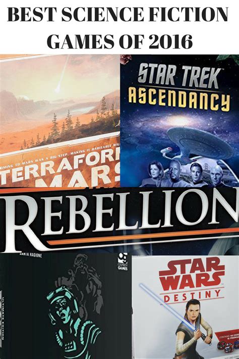 Best Sci Fi Board Games from 2016