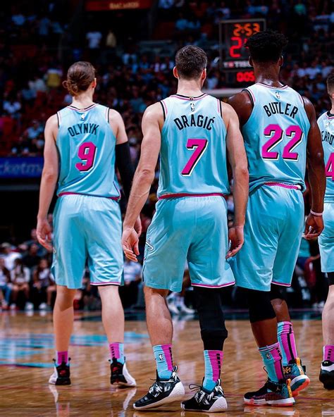 Here's Every Miami Heat City Edition Jerseys including 2020's ViceWave