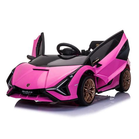 Lamborghini Aventador SVJ 24V Kids Ride-On Car With R/C Parental Remote Pink | lupon.gov.ph