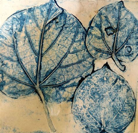 Sandra Pearce: Collagraphs with Plants and Friends