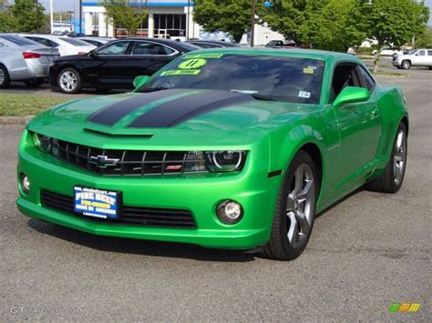 2011 Synergy Green Metallic Chevrolet Camaro SS/RS Coupe #81127517 ...