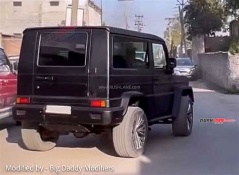 Tata Sumo, Force Gurkha Modified To Look Like Mercedes G Class