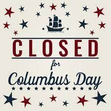 Closed for Columbus Day Monday, October 9, 2023 - Hamilton County IL