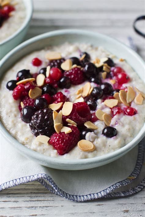 Porridge with berries recipe | Recipe | Berries recipes, Healthy fruit desserts, Food