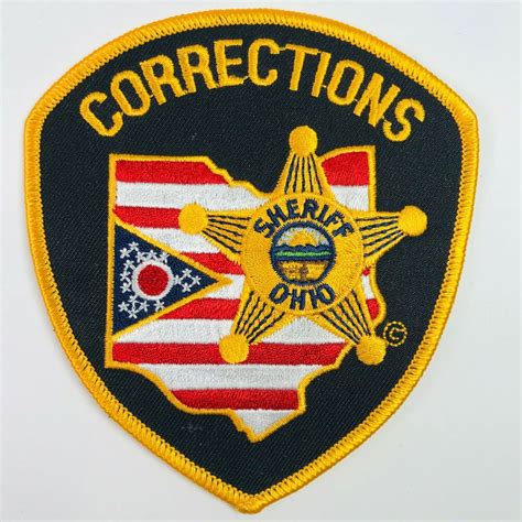 Ohio Sheriff Corrections Patch | Sheriff deputy, Patches, Sheriff