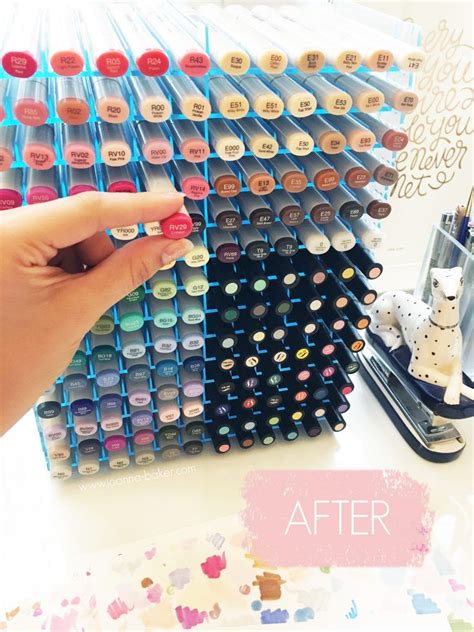 Top 10 Copic Marker Storage Ideas… | Joanna Baker : Fashion & Lifestyle ...