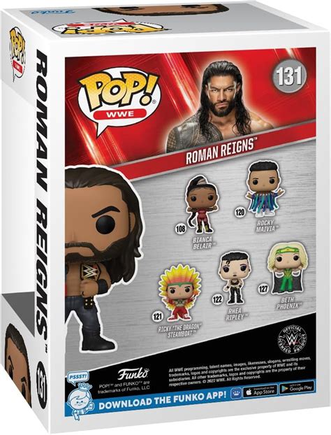 2023 WWE Funko POP! Vinyls 131 Roman Reigns – Wrestling Figure Database